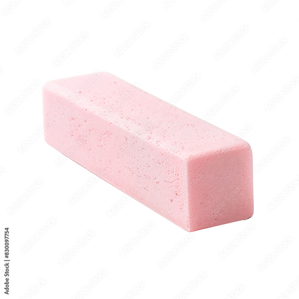 Rubber eraser tool on a transparant background, PNG, Generative AI Rubber eraser tool on a transparant background, PNG, Generative AI