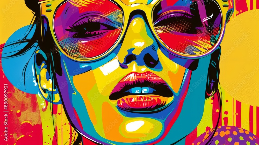 Visual Pop Art Extravaganza Vector Visual Pop Art Extravaganza Vector
