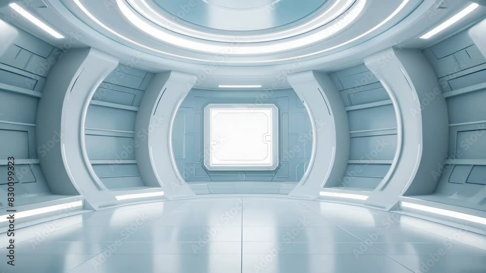 podium Futuristic showcase with platform for product displaying. Empty modern stage display. Seamless looping motion design. Video animation Ultra HD 4K 3840x2160
podium Futuristic showcase with platform for product displaying. Empty modern stage display. Seamless looping motion design. Video animation Ultra HD 4K 3840x2160
