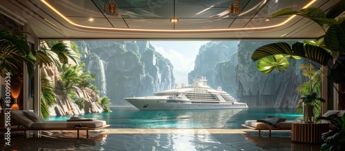 HighTech Cruise Ship A StateoftheArt Vessel for Luxury Seafaring photo