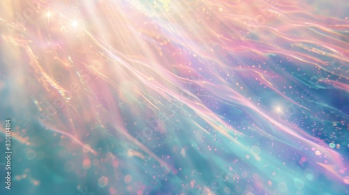 An ethereal abstract background with delicate light flares and a soft, glowing effect, evoking a sense of wonder