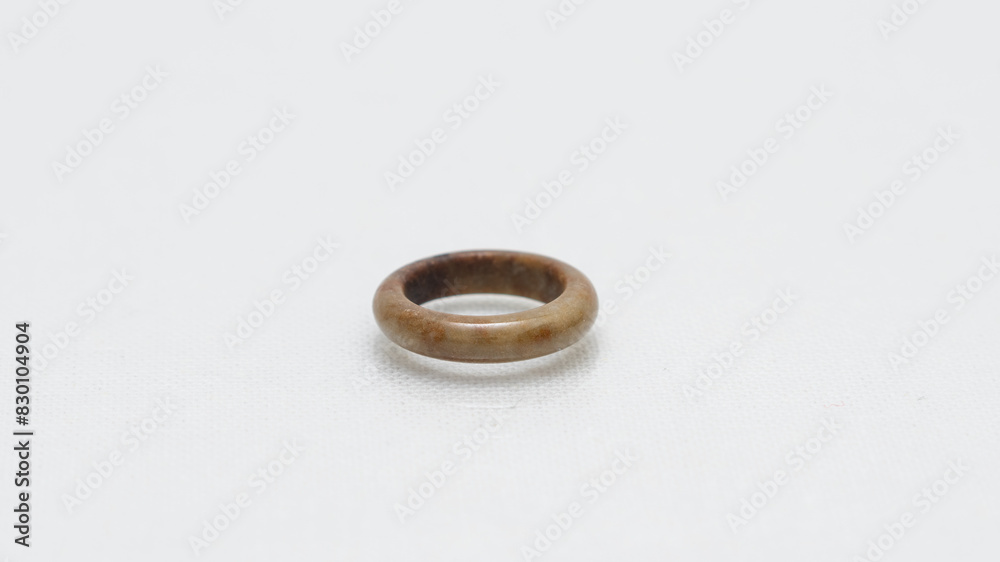 Luxury handmade silver jewelry on white background Luxury handmade silver jewelry on white background