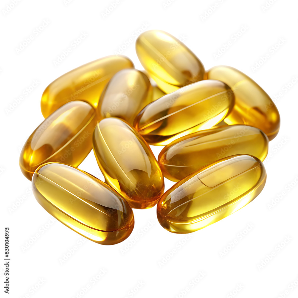 Omega 3 fish oil capsules