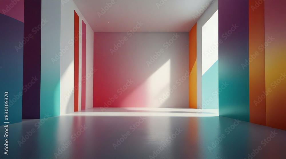room with curtains and spotlights room with curtains and spotlights