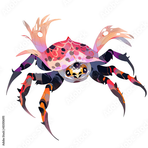 An illustration of a Tsuchigumo spider