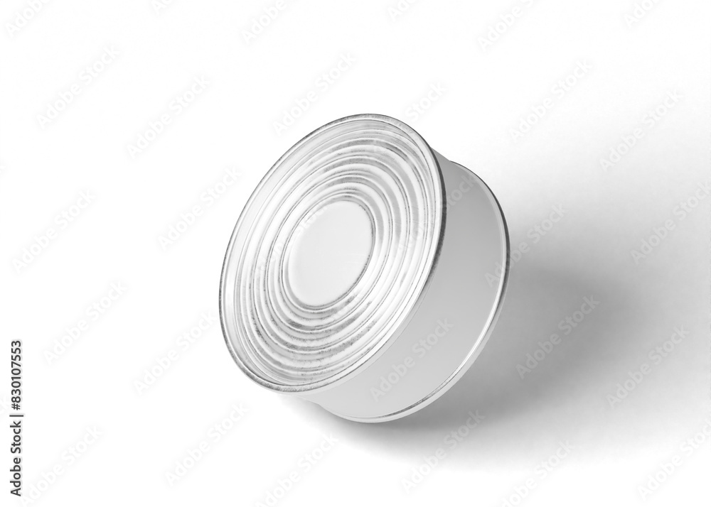 Obraz premium Tin can package mockup