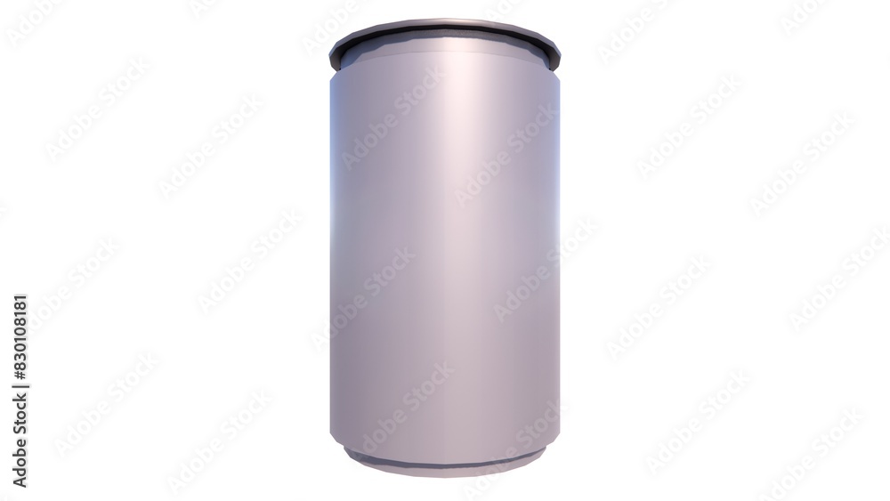 Illustration of trash can 3d model rendering Illustration of trash can 3d model rendering