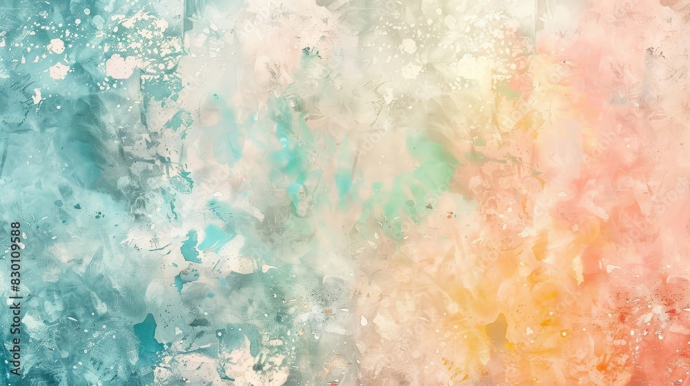 Serenity in spring abstract with pastel teal blend background Serenity in spring abstract with pastel teal blend background