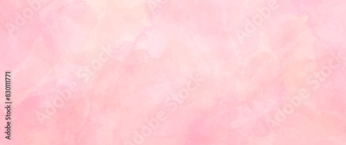 Wallpaper Mural Pink vector watercolor texture. Hand drawn purple abstract vector illustration for background, cover design, interior decor and poster. Template for design. Empty blank. Torontodigital.ca