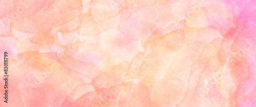Pink vector watercolor texture. Hand drawn purple abstract vector illustration for background, cover design, interior decor and poster. Template for design. Empty blank.
