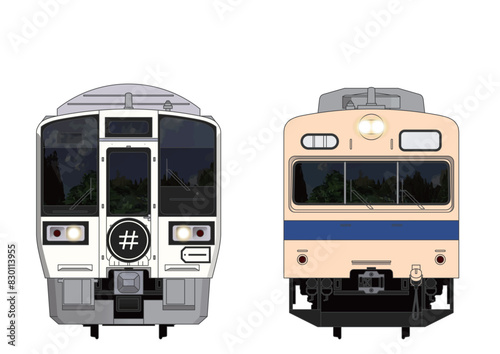 広島の列車No.3_213系7000番台 / 103系_Japanese Railroad Cars in 