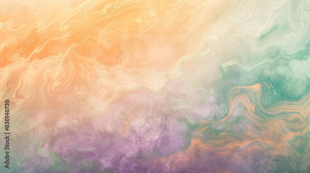 Soothing abstract with peach lavender and green light effects wallpaper Soothing abstract with peach lavender and green light effects wallpaper