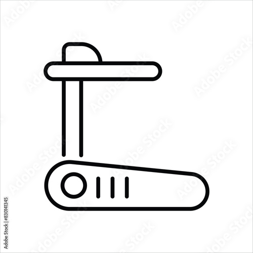 Treadmill vector icon