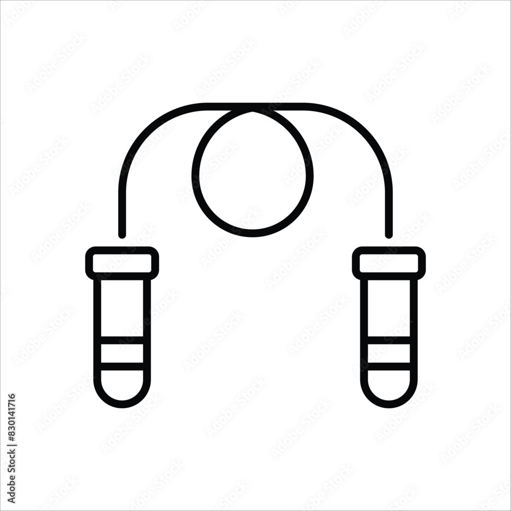 Jump Rope vector icon Jump Rope vector icon