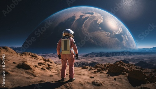 Astronauta guay. photo