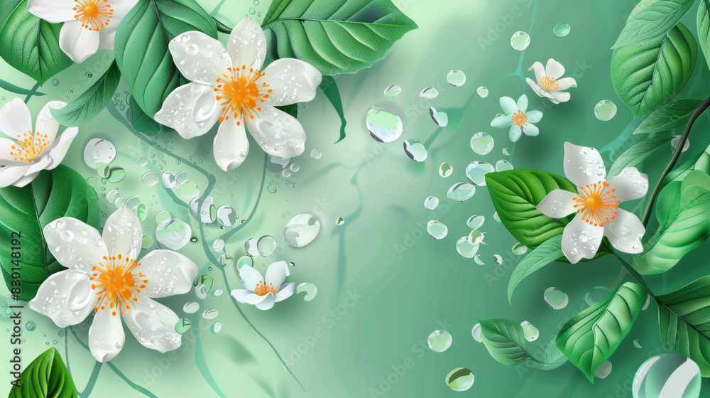 Obraz premium Spring template