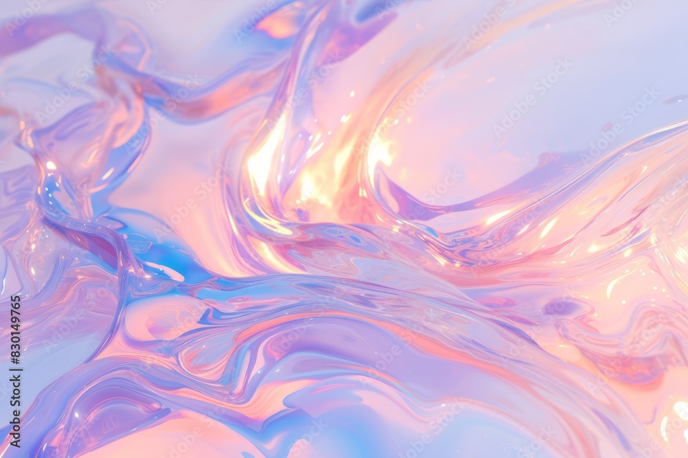 Obraz premium Fluid abstract patterns for graphic design