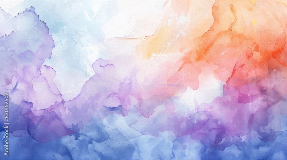 Watercolor background in an abstract style