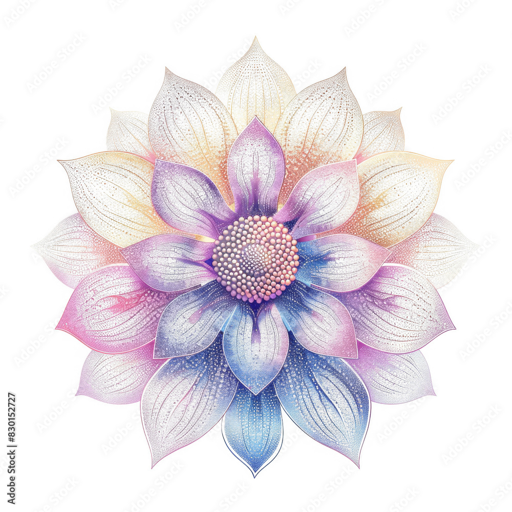 PNG Transparent of Intricate beautiful flower artwork PNG Transparent of Intricate beautiful flower artwork