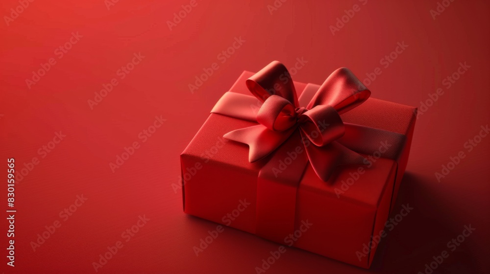 Obraz premium Christmas gift object illustration generated by ai