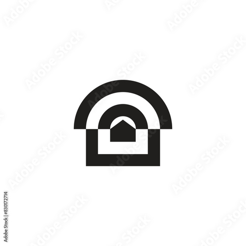 Home Access Logo Design: A sleek and modern logo featuring a home symbol, and an internet wifi icon, showcasing technology