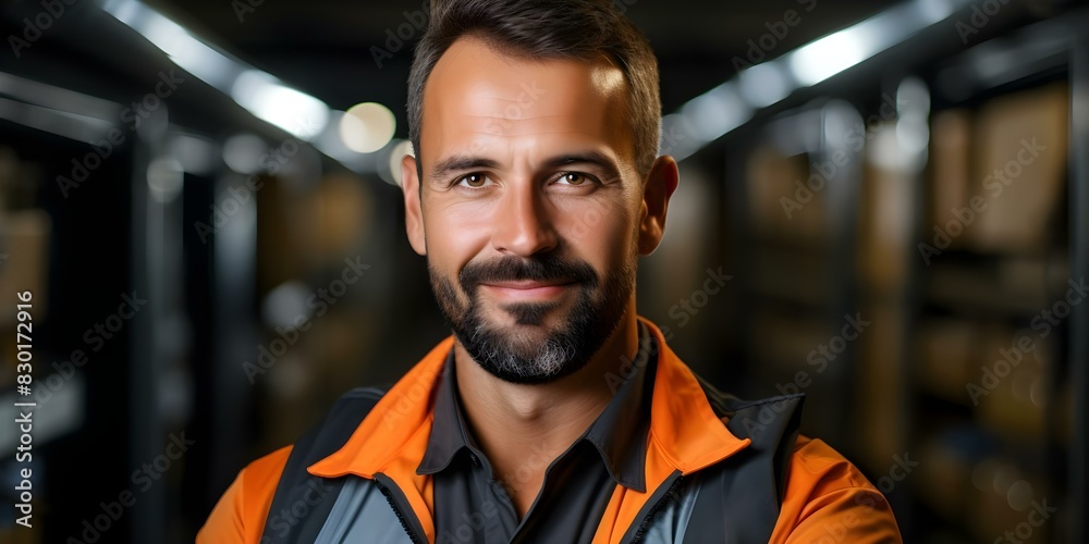 Smiling call center operator with headset and microphone. Concept Portrait Photography, Call Center Operator, Customer Service, Professional Headshot Smiling call center operator with headset and microphone. Concept Portrait Photography, Call Center Operator, Customer Service, Professional Headshot