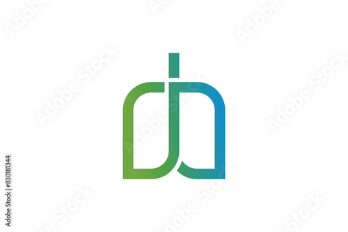 lungs healty design with simple concept