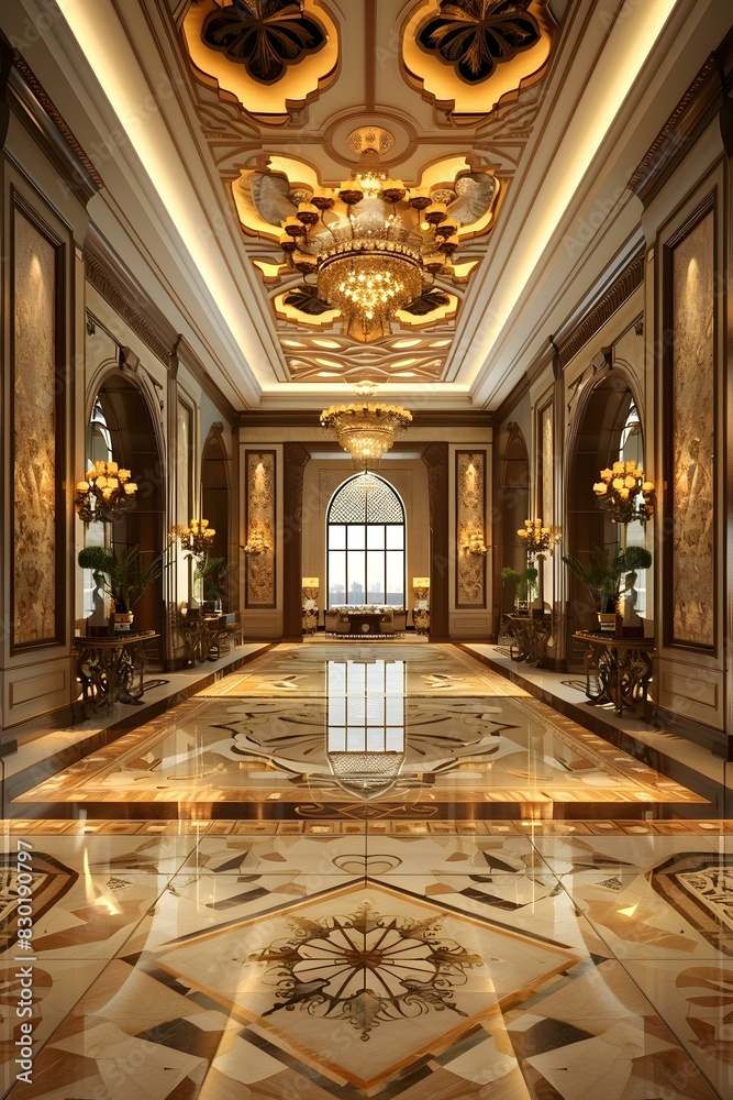 Obraz premium A magnificent hall