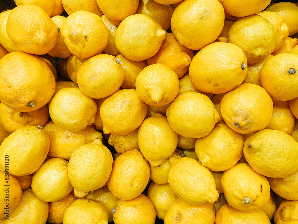 lots of ripe sour lemon for food citrus background lots of ripe sour lemon for food citrus background
