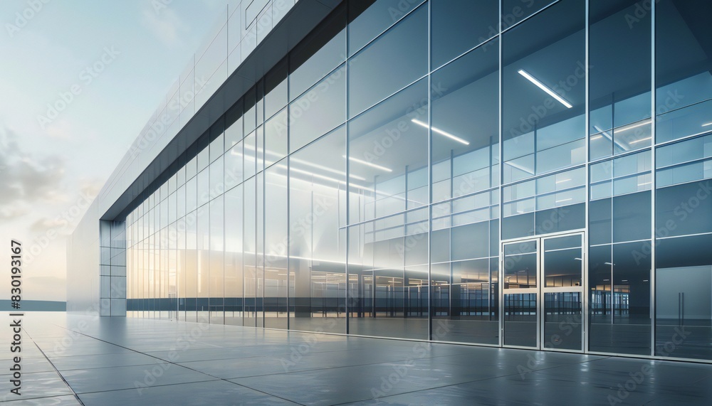 A modern building for scientific research A modern building for scientific research