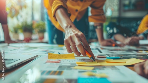 Project Manager Coordinating with Stakeholders: During a conference call, a project manager communicates with stakeholders, providing updates and addressing any concerns related to the project's photo