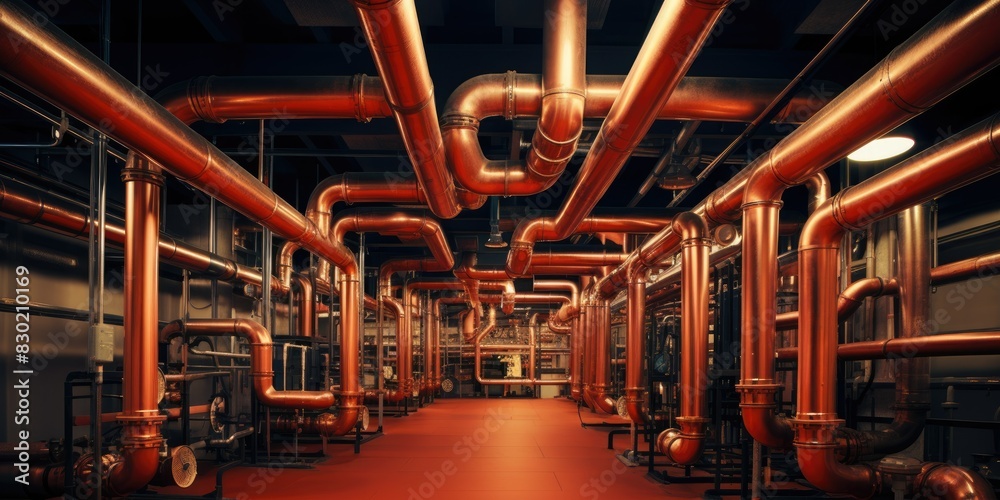 Industrial building piping systems Industrial building piping systems