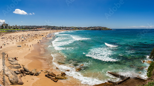 Photography Bondi beach in Sydney, Australia.