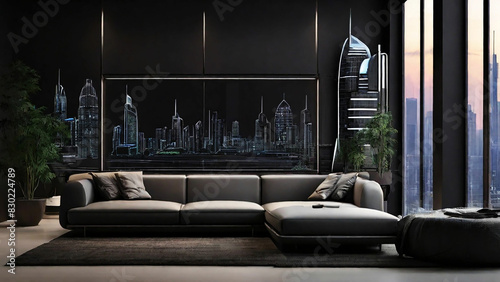 Futuristic background