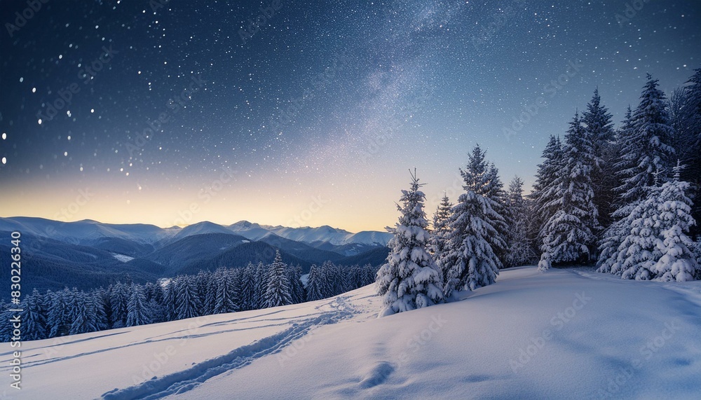 雪景色 雪景色