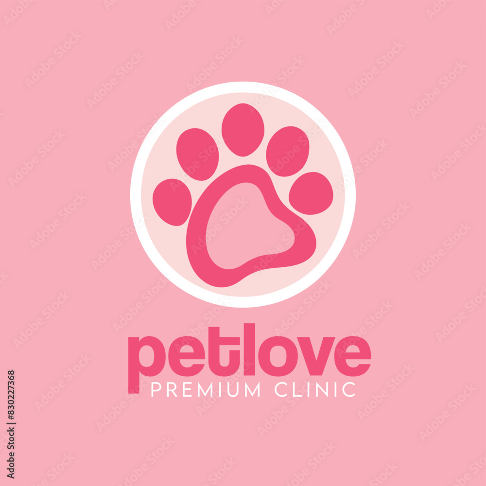 Vector Pet Veterinary Logo Vector Pet Veterinary Logo