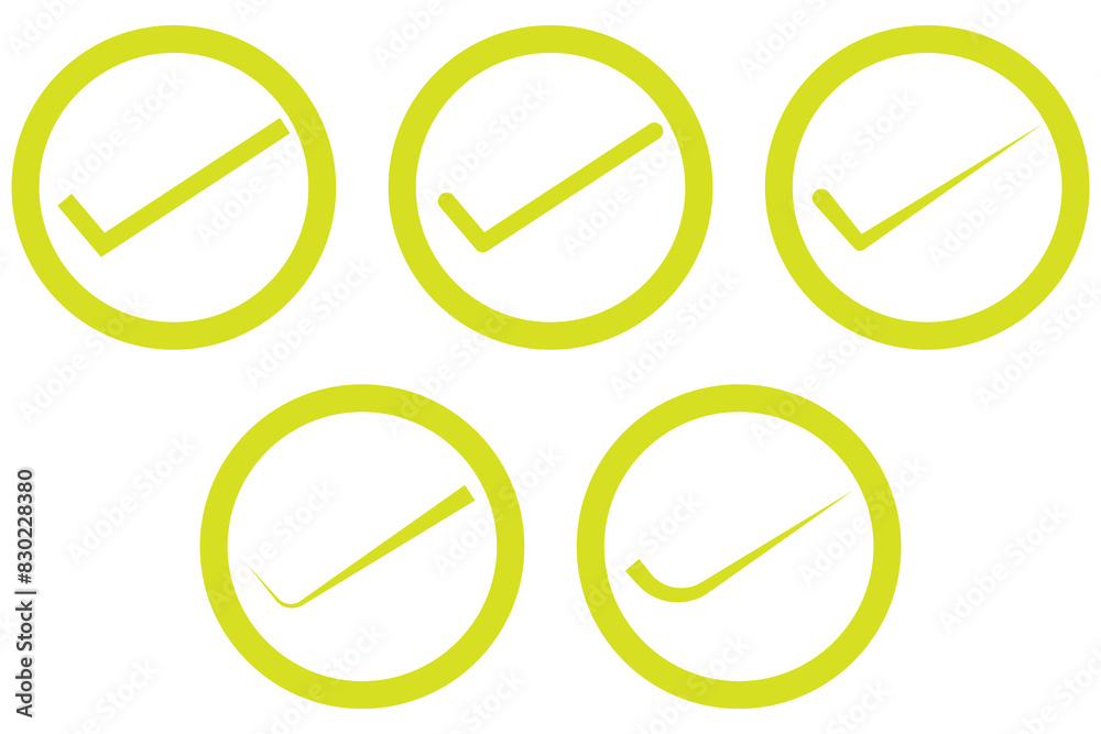 Check vector icon set. checkmark vector icon. accept, verify or done check mark sign. right checkbox button suitable for apps and websites UI designs. Check vector icon set. checkmark vector icon. accept, verify or done check mark sign. right checkbox button suitable for apps and websites UI designs.