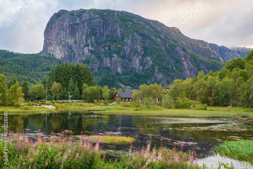 Obraz na płótnie Landscape at the south of Norway (near Stavanger) w salonie