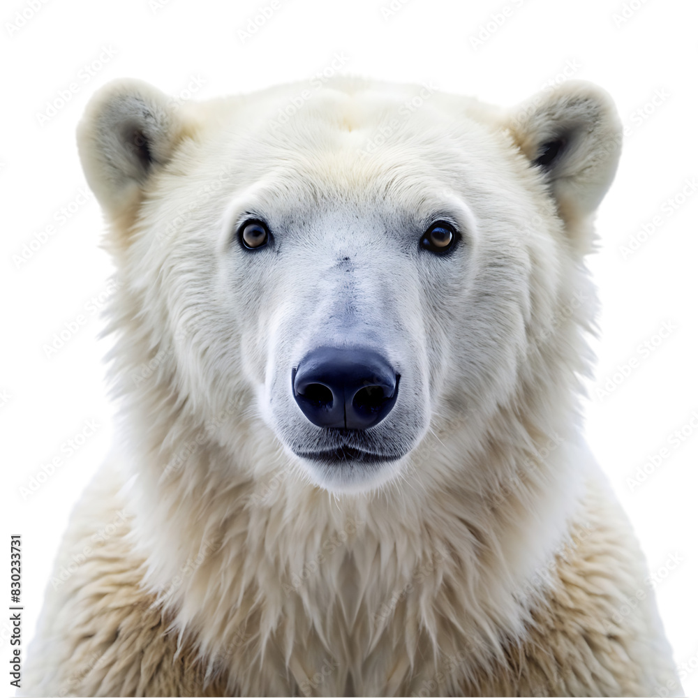 white snow bear portrait png white snow bear portrait png