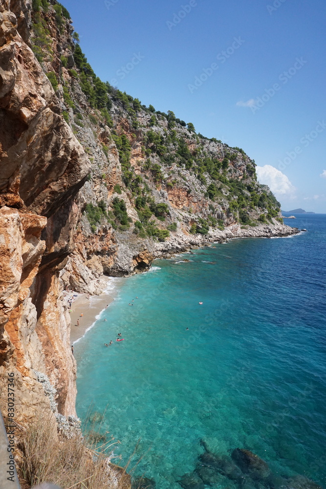 Fototapeta premium Pasjaca Beach with crystal clear water in South Croatia