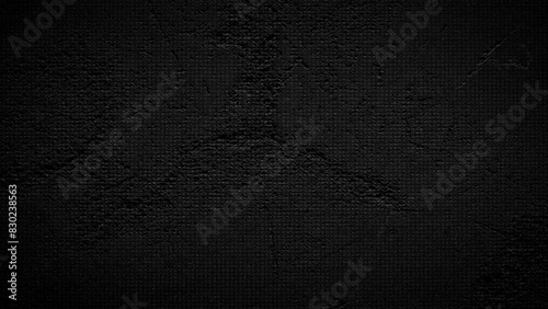Abstract black background with fine texture photo