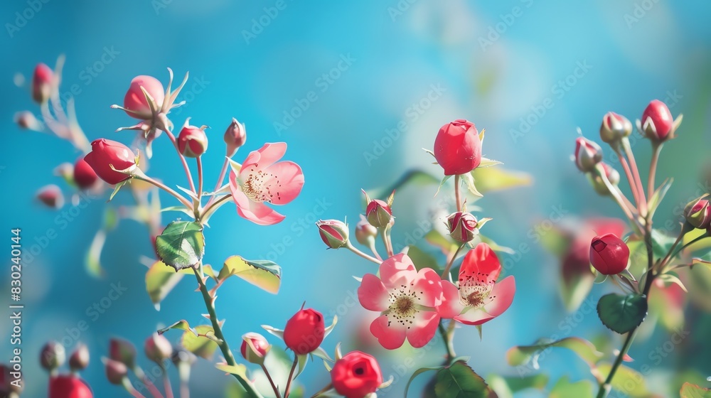 Beautiful pink flowers in full bloom against a soft, blurred background. Perfect for a spring or summer-themed project. Beautiful pink flowers in full bloom against a soft, blurred background. Perfect for a spring or summer-themed project.