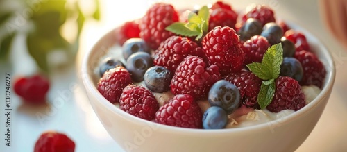 Kickstart Your Morning with a Nutritious Bowl of Overnight Oats and Berries