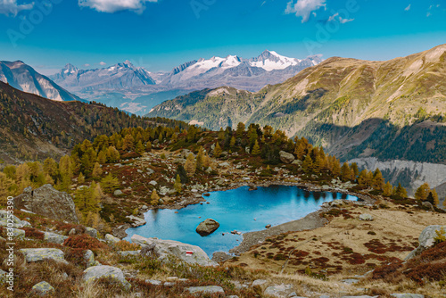 Mässersee in Binntal (2199m) photo