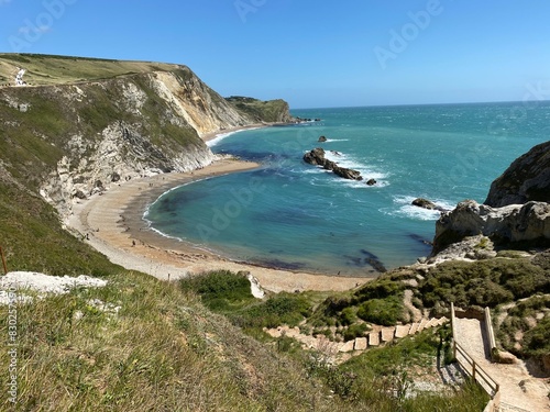 view from the beach