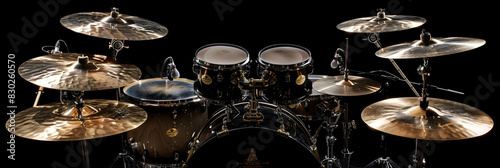  Concert instruments musical set art artistic, Drums and drum set Pro Photo © A