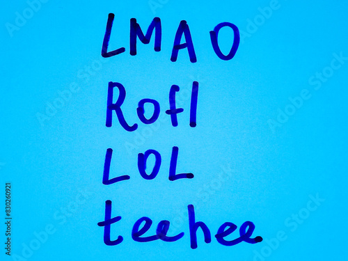 Words «lmao
