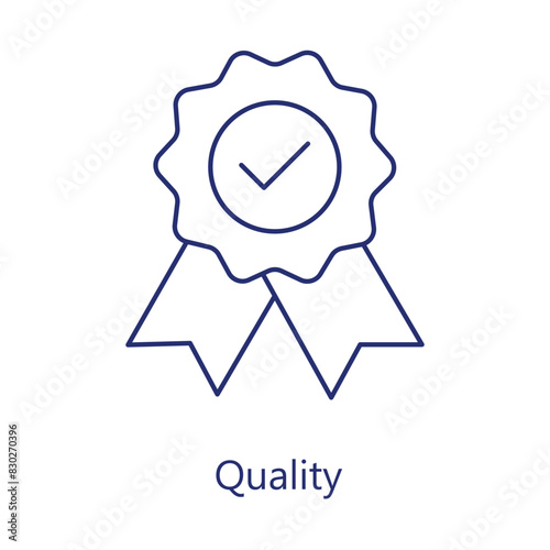Quality Icons. Vector Icon Design