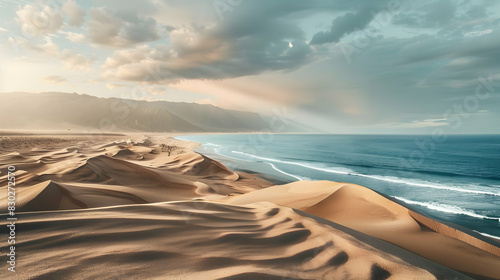 desert meets the ocean
