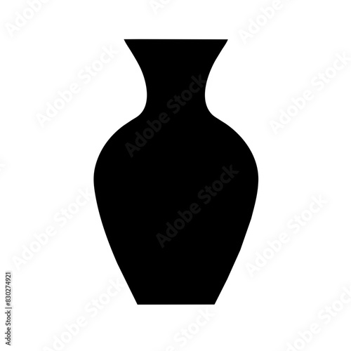 vase isolated on white